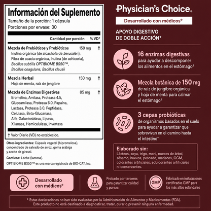 Digestive Enzymes™ Adiós a la Hinchazón