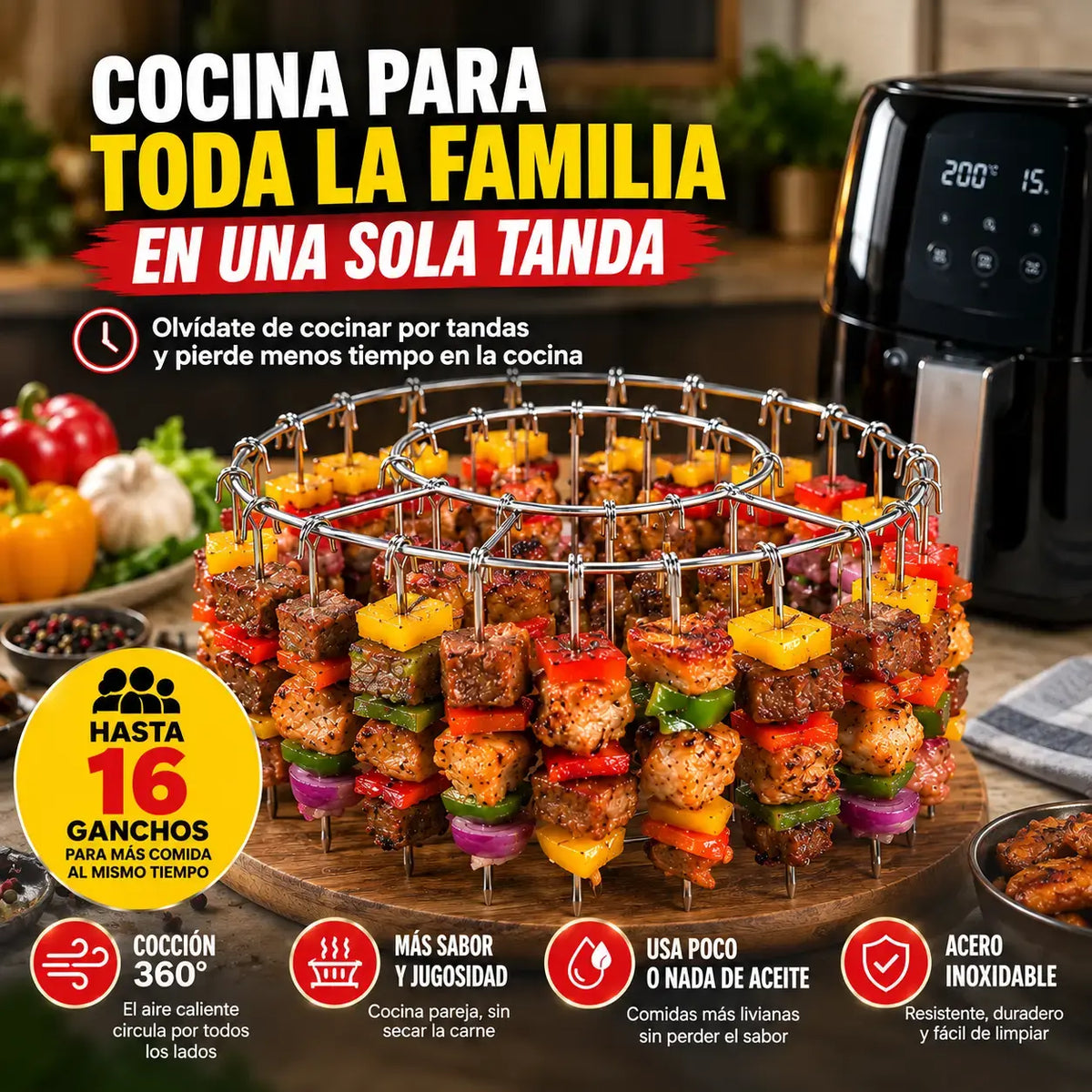 Parrilla Para Freidora