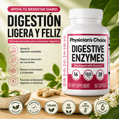 Digestive Enzymes™ Adiós a la Hinchazón